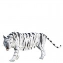 Tygrys biały 90 cm - figura reklamowa