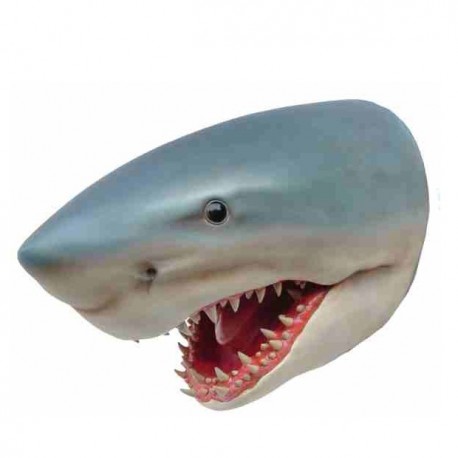 Głowa rekina 80 cm - figura dekoracyjna